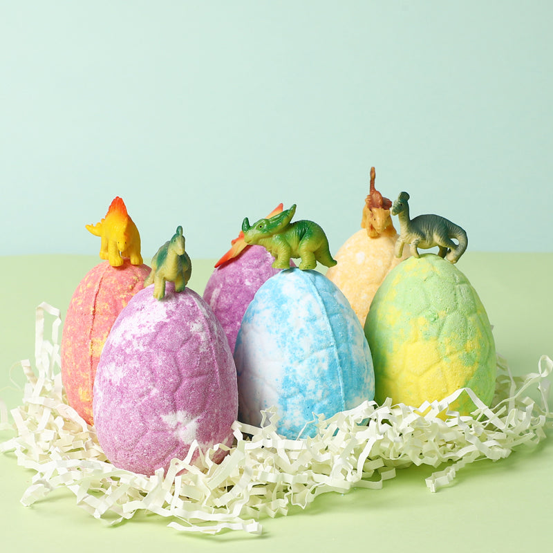 Kids Bathbomb Bundle, Donut + Cupcake + Dinosaur Egg
