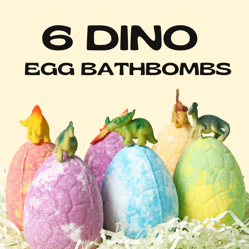 Dinosaur Egg Bath Bombs