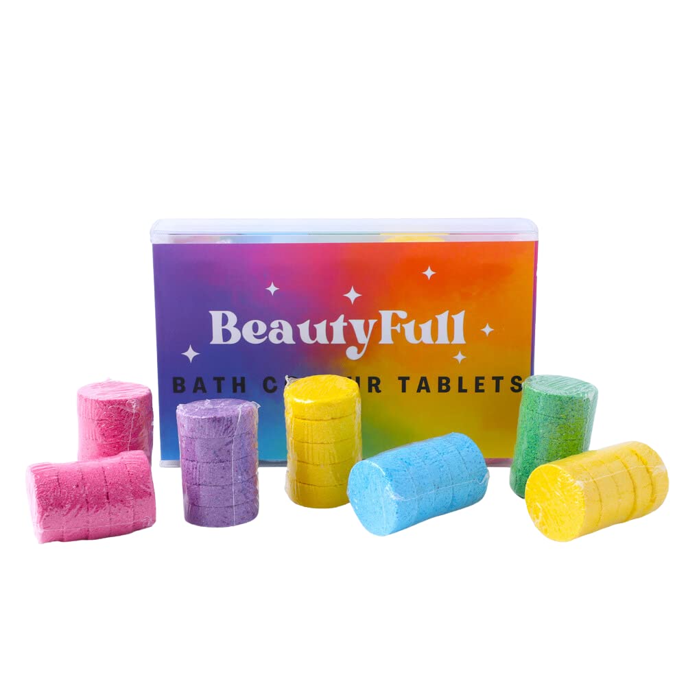 50 Bath Colour Tablets for kids bath