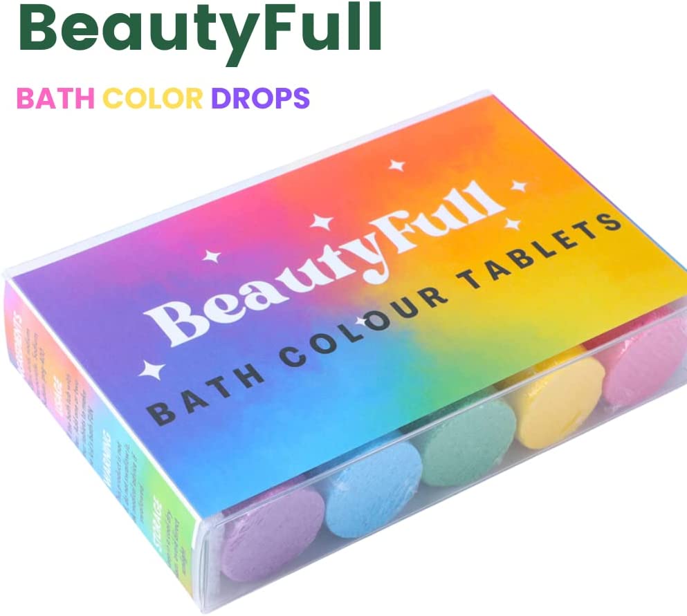 50 Bath Colour Tablets for kids bath