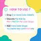 50 Bath Colour Tablets for kids bath
