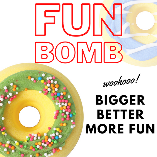 Donut Bath Bombs - 4 pack